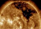 ناسا یک حفره  بزرگ در حال رشد روی سطح خورشید شناسایی کرده است